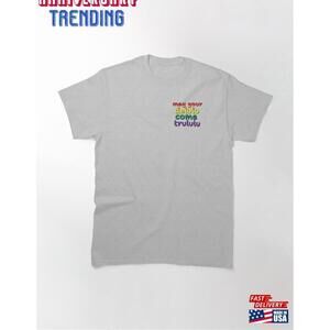Copy Of May Your Delulu Come Trululu Rainbow Classic Tshirt